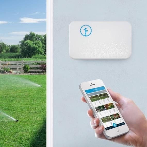How much water can be saved by using smart sprinkler systems?