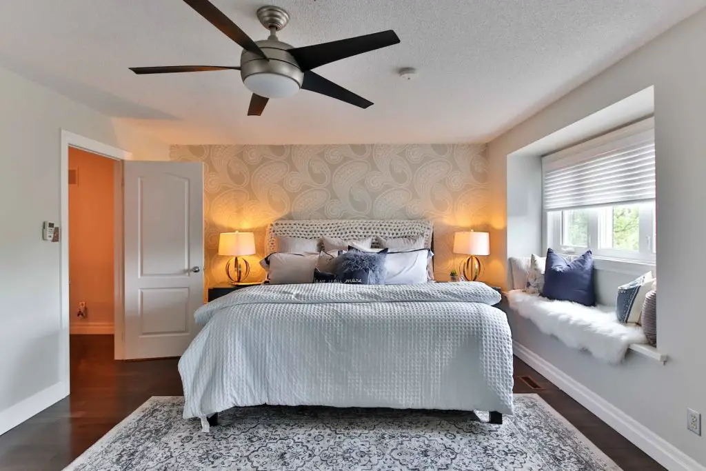 white bedspread-Fan Remotes

