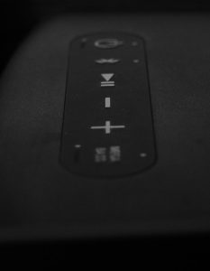 a close up view of a remote control
